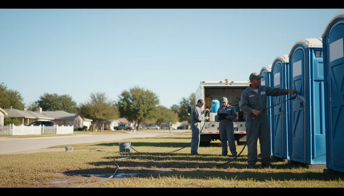 Long-Term Portable Toilet Rental in Guymon, OK near me